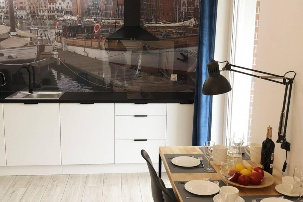 The Blue Apartment Gdańsk Extérieur photo